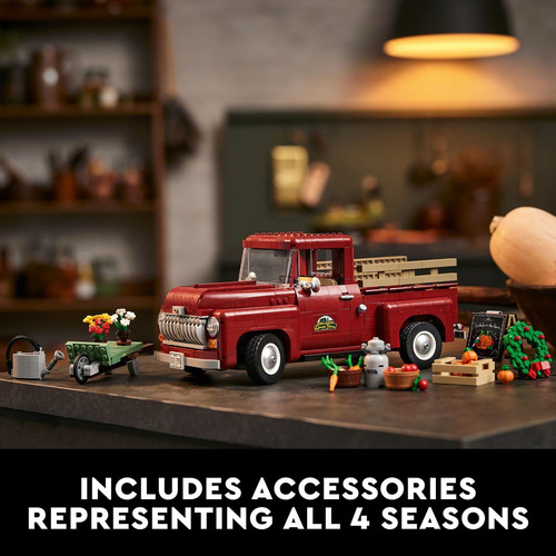 Juego De Construcción Lego Icons Pickup Truck 10290 Para Adu
