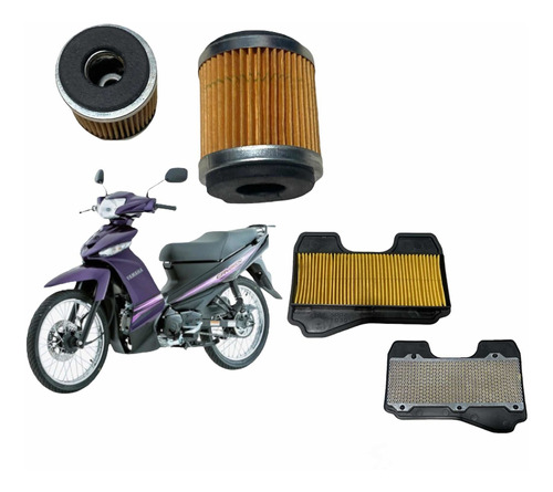 Filtro Aceite +filtro Aire Yamaha Crypton 115