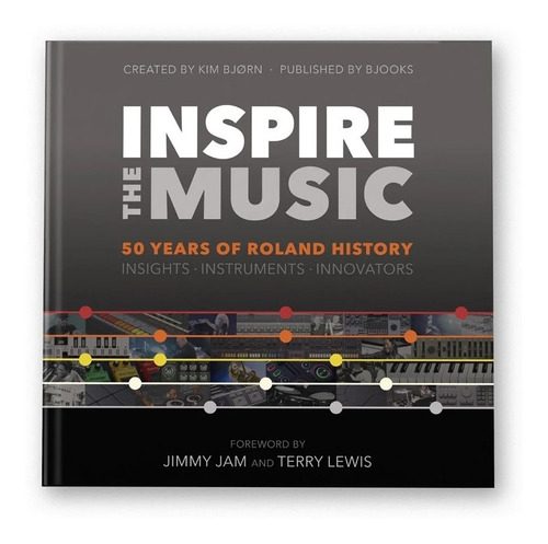 Imagen 1 de 3 de Bjooks Inspire The Music - 50 Years Of Roland History Libro