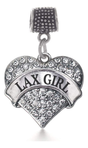 Colgante De Memoria Inspired Silver Con Diseño De Lax Girl (