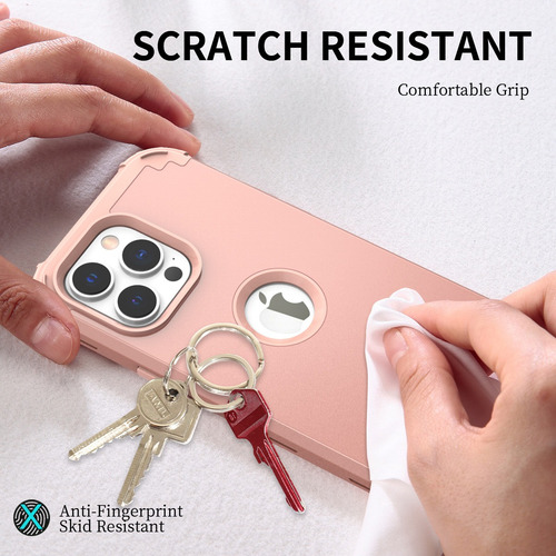 Funda Para iPhone 14/pro/14plus/14pro Max 360 Uso Rudo 3en1