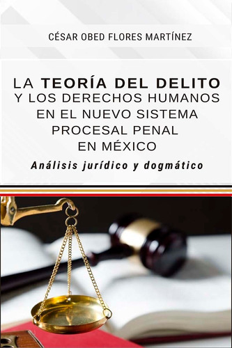 La Teoría Del Delito Y Los Derechos Humanos: El Nuevo Sistema Procesal Penal En México, De César Obed Flores Martínez., Vol. 1. Editorial Flores Editor Y Distribuidor, Tapa Blanda En Español, 2021