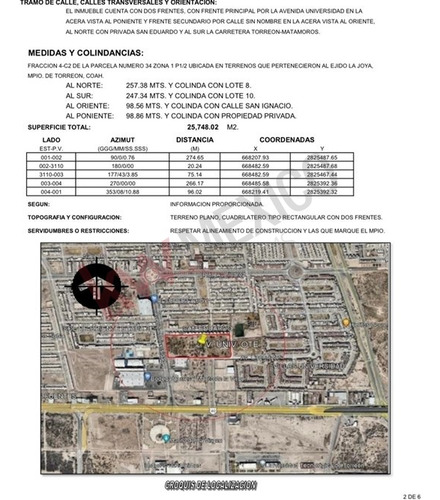 Terreno Para Desarrollar Un Concepto Residencial, Comercial O Mixto Al Oriente De La Ciudad, Vill...
