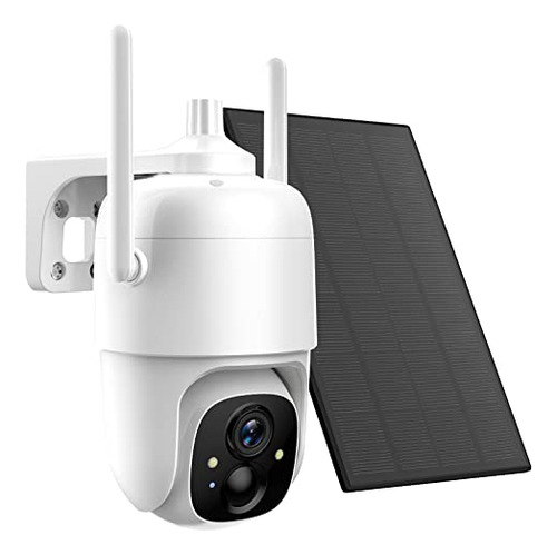 Solar Security Cameras Wireless Outdoor, 2k  P Pan T