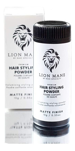 Lion Mane Hair Powder Volumizing Matte Effect Hair Styling .