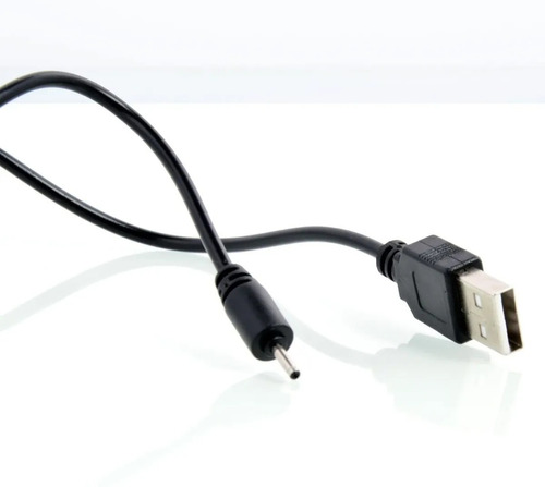 1 Cable Redondo Usb A Micro Pin 2.0mm Alimentación Parlante