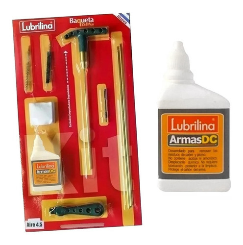 Imagen 3 de 10 de Kit Completo De Limpieza Mantenimiento Rifle Aire Y Co2 Swat