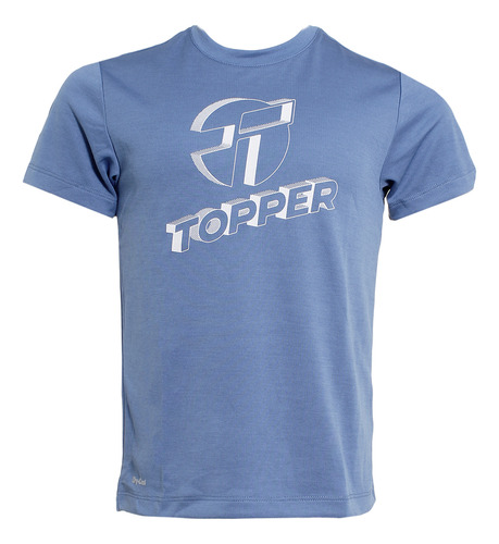 Remera Topper Training Basic Boys Trng Az Tienda Oficial