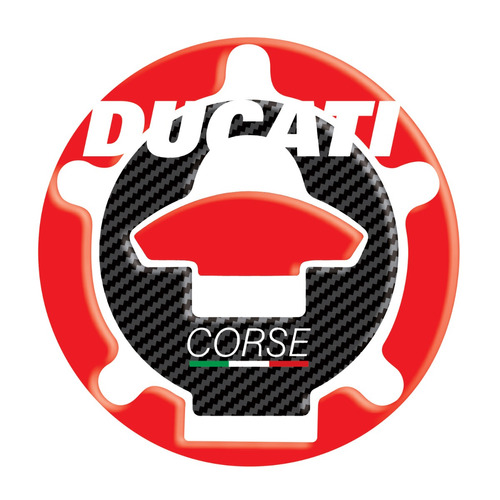Adesivo Protetor Bocal Moto Ducati Monster 821 Red Carbono