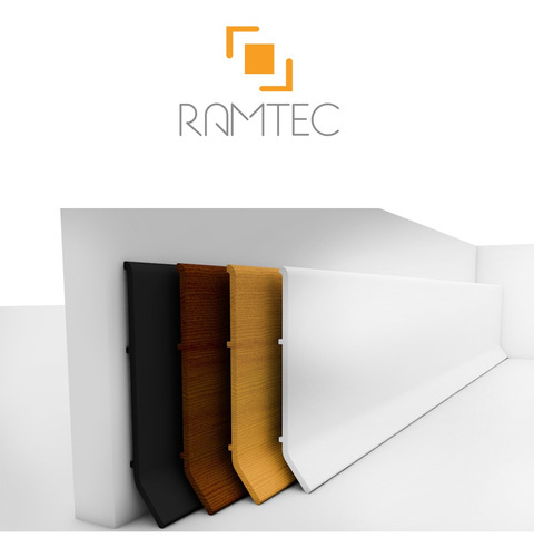 Moldura Zoclo Decorativo Entre Piso Y Muro 10cm Alto Ramtec