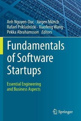 Libro Fundamentals Of Software Startups : Essential Engin...