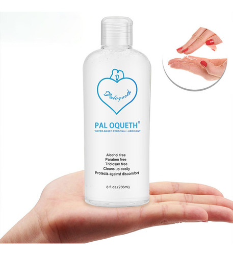 Paloqueth Natural Lubricante Intimo Base Agua No-sabor 236ml