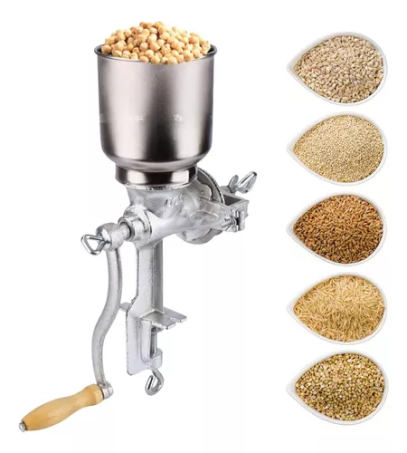 Molino triturador de cereales de grano seco, malta y soja, color