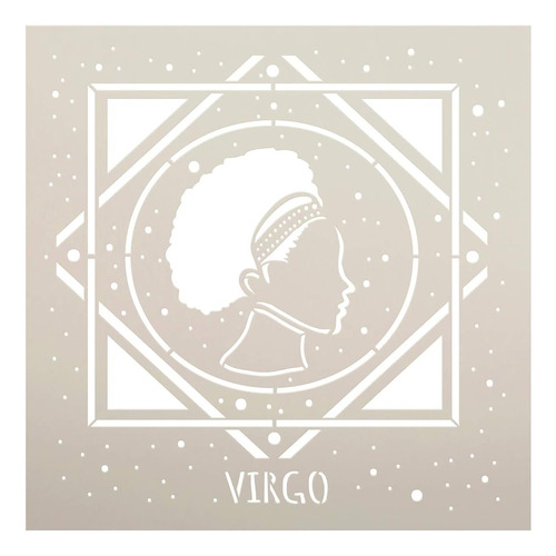 Plantilla Virgo Zodiac Por Studior12 | Diy Star Sign Celesti