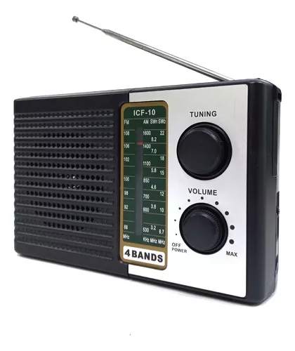 Radio Multibanda Am Fm Sw1 Sw2 Genérico Compatible Con Sony