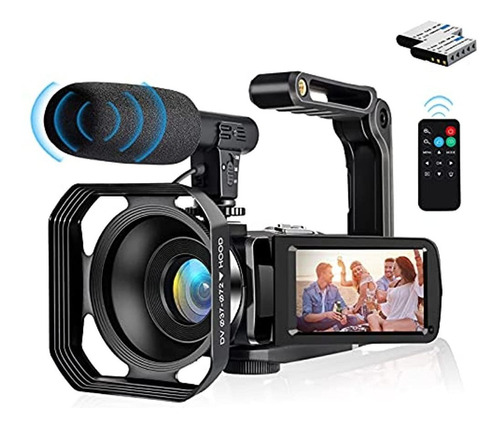 Lovpo Video Camera Camcorder-4k Digital Camera-vologging Cam