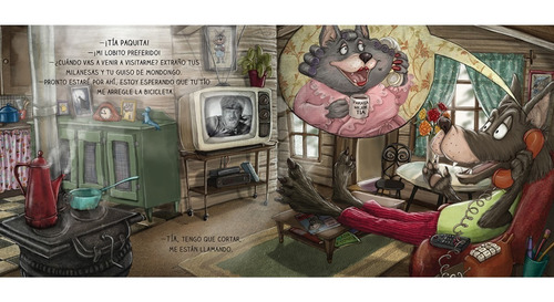 Libro Álbum Cuento Infantil. Lobo Está?