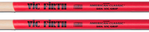 Baquetas American Classic 5a Punta Nylon Vic Grip 5anvg Vic 