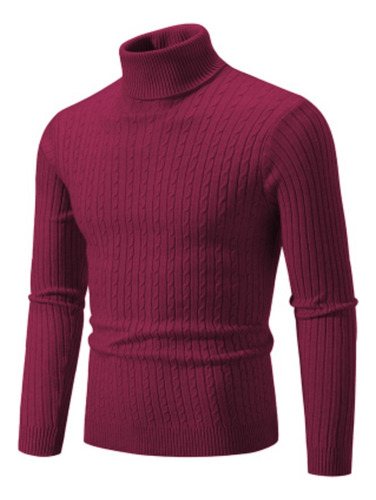 Sudadera De Cuello Alto Tejida Con Cuello Alto Para Hombre