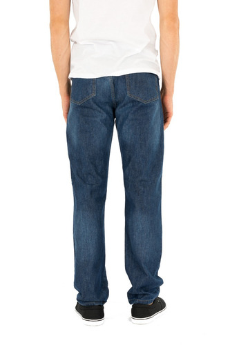 Imagen 4 de 4 de Jean Recto Hombre - Azul O Negro - B A Jeans