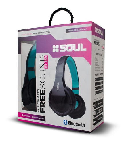 Auricular Soul Bluetooth Inalambrico Microsd Mp3 Fm M Libres