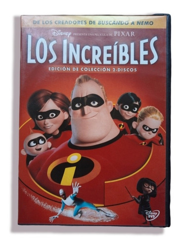 Los Increibles Disney Pixar Ed. Limitada 2 Dvd Audio Latino