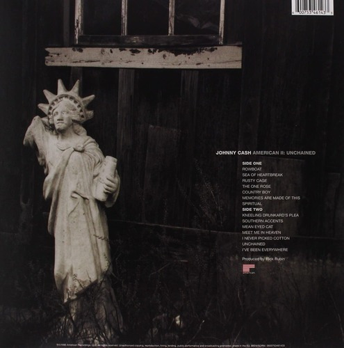 Disco Vinilo Johnny Cash -american Ii: Unchained Lp Sellado