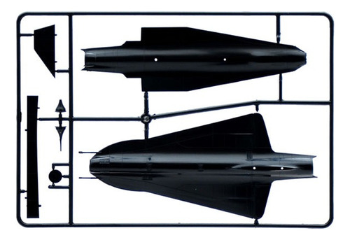 Lockheed Sr-71 Blackbird With Drone - 1/72 - Italeri 145