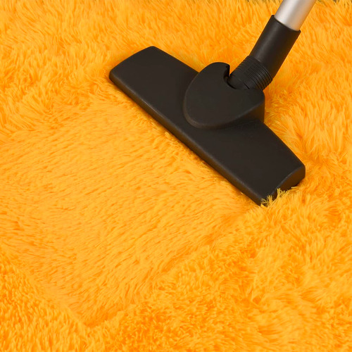 Tapete Felpudo 1,00x1,40 Macio Várias Cores Vibrantes Decorativo Para Sala E Quarto Versátil Luxuoso E Moderno Cor Laranja Casa Laura Enxovais