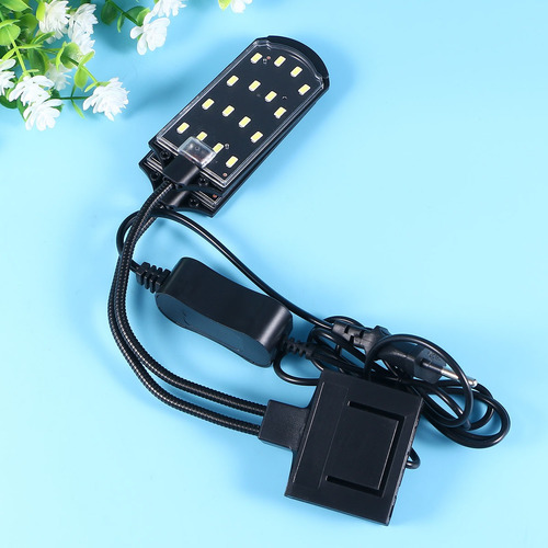 Alta Potencia Led Acuario Luz De Alto Brillo Lámpara Plantas