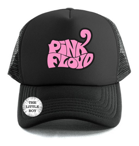 Gorra Trucker Pink Floyd Adulto Logo Rosa