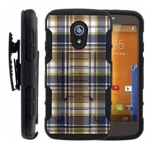 Case Funda Moto X2 / Moto G2 Holster Gorila Gancho + Mica