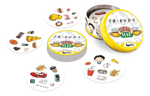 Spot It! Juego De Mesa Cartas Dobble Friends Central Perk