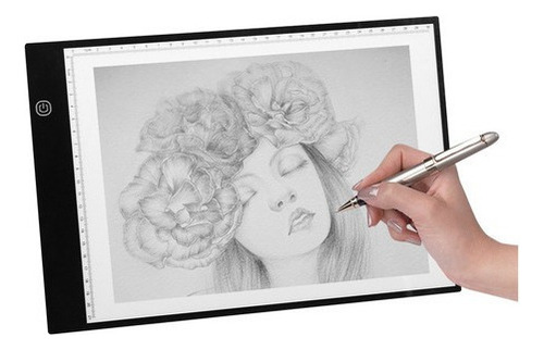 R Caja De Dibujo Led Tabla Para Dibujar A4 Portatil