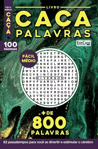 Livro Caça-palavras Ed.43 - Fácil - Infantil - Diversão