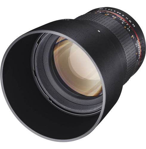 Samyang 85mm F/1.4 Aspherical Lente Para Nikon With Focus Co