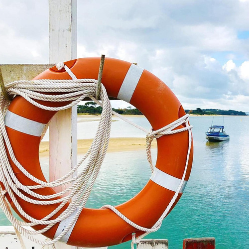 Anillo De Lanzamiento De Barco, Profesional Con LĂneas De