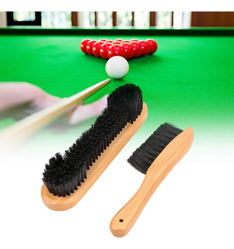 Juego De Cepillos Para Barandillas De Mesa De Billar, 2 Unid