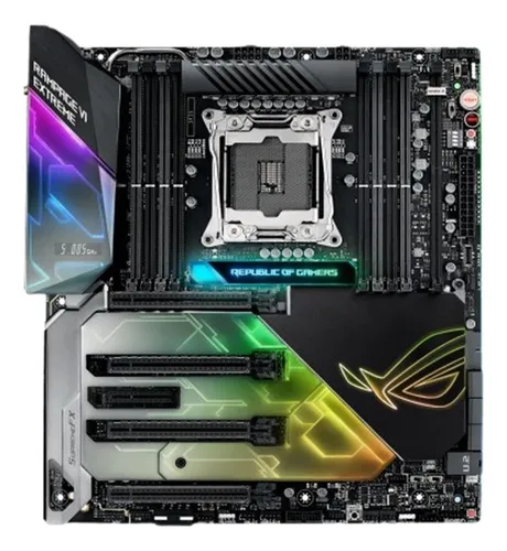 Placa Mãe 2066 Asus Rog Rampage Vi Extreme X299 Core-x Wifi