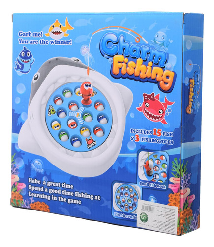 Juego De Mesa Niños Pesca Giratorio Spin Master 18pz