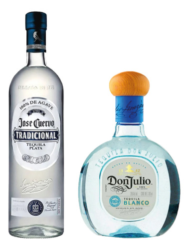 1 Teq Jose Cvo Trad Plata 950 Ml Y 1 Teq Dnjulio Bco 700 Ml