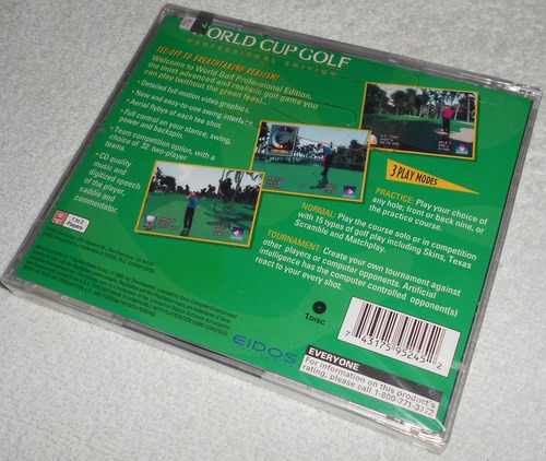 World Cup Golf - Juego De Play Station 1 . Nuevo Sellado