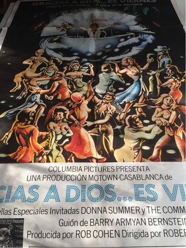 Poster Gracias A Dios Es Viernes D Summer The Comodors 1978