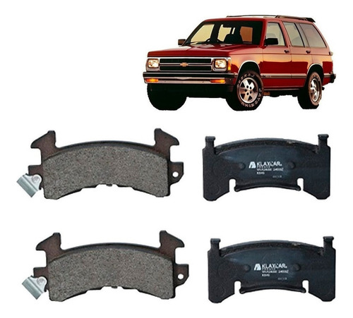 Pastillas Freno Delanteras Para Chevrolet Blazer 4.3 1995-97