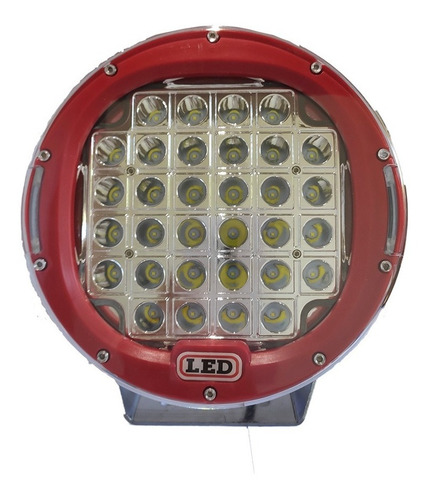 Imagen 3 de 3 de Faro Led 9 Pulgadas Redondo Tipo Arb 4x4 96w Para Rustico