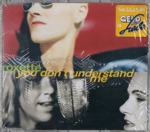 Roxette You Don't Understand Me Single Cd 3 Tracks Holland