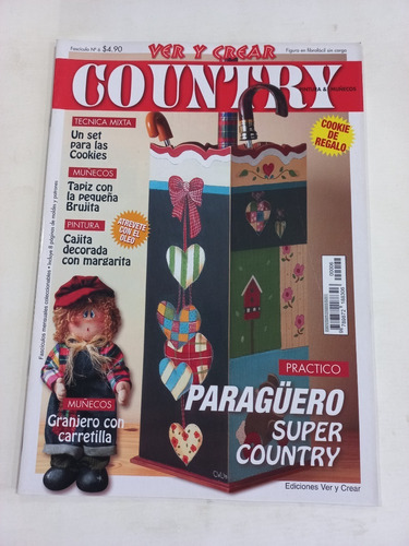 Revista Ver Y Crear Country Num.6 Moldes Patrones Sum Foto 2
