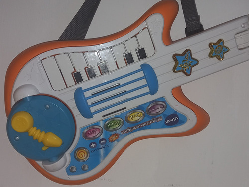Imagen 2 de 3 de Guitarra Electrica Juguete Marca V-tech