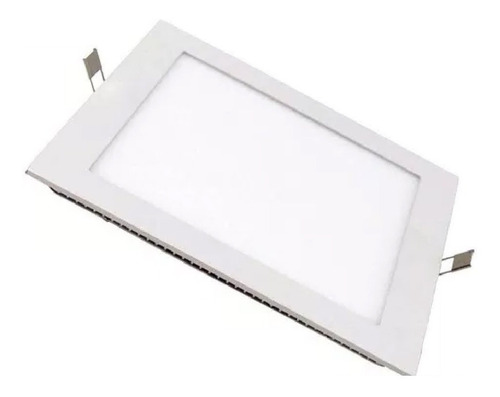 Spot Led Plafon Led Empotrable Embutir 12w Luz Fria Cuadrado