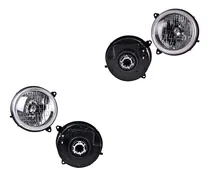 Comprar 2 Faros Delanteros Depo Jeep Liberty Del 2002 Al 2004